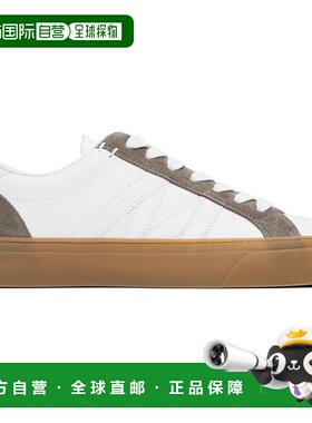 1h可退 潮奢 Moncler 盟可睐 男士 白色 Monaco 2 运动鞋 J209A4M