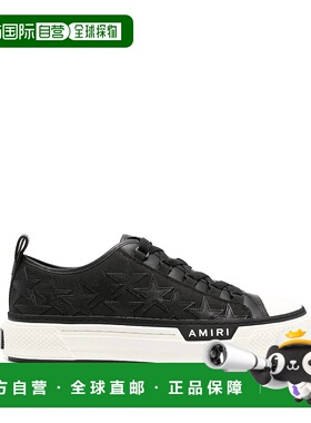 1h可退 AMIRI 男士运动鞋 AMFOSR1178BLACK AW2025 黑色 Amiri Sn
