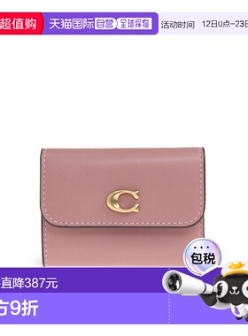 COACH 女士卡包 CZ1110B4PY SS2026 粉红色 Wallet with logo蔻驰