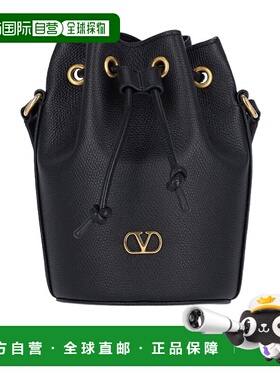 VALENTINO 女士斜挎包 WP0AJ2SNP0NO SS2025 黑色 抽绳水桶包