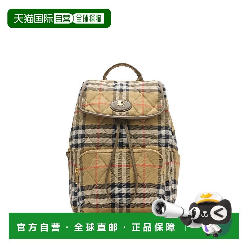 BURBERRY 女士双肩包 8115396X AW2025 浅棕色 Burberry Bags,箱包皮具/热销女包/男包,通用款女包,淘宝优惠券,粉丝福利购,淘宝优惠卷