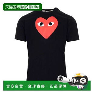 GARÇONS DES PLAY 男士 AXT1120511BLACK 1h可退 T恤 COMME