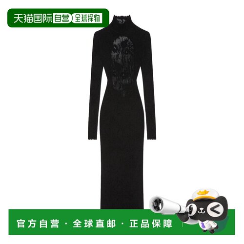 GIVENCHY 女士连衣裙 BW22S34ZT6001 SS2026 黑色 长袖连衣裙