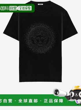 VERSACE 女士T恤 10232071A172171B000 SS2026 黑色