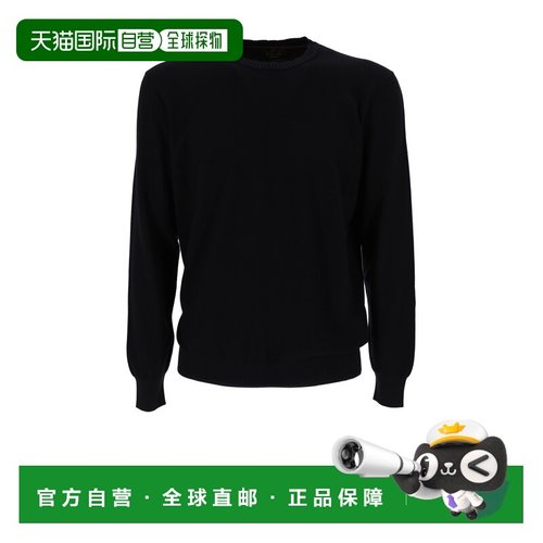 LORO PIANA 男士针织毛衣 FAM0528W000 CO 黑色