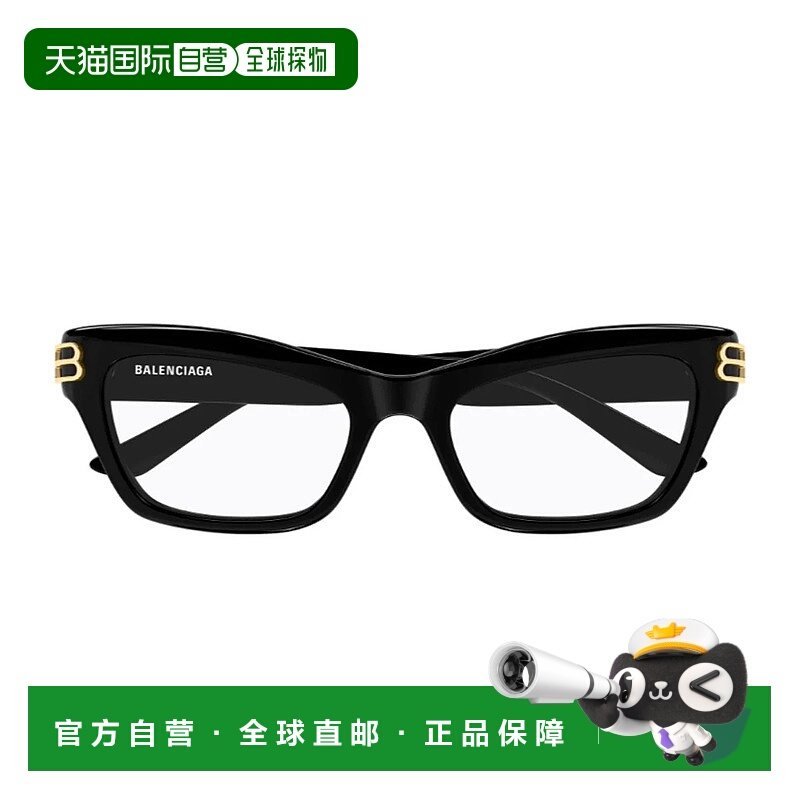 BALENCIAGA 女士眼镜 19345CC0A17016 AW2026 黑色