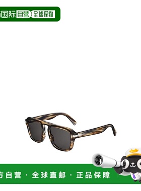 DIOR 男士太阳镜 SUTS15IXR90A0 SS2025 黑色 徽标太阳镜迪奥