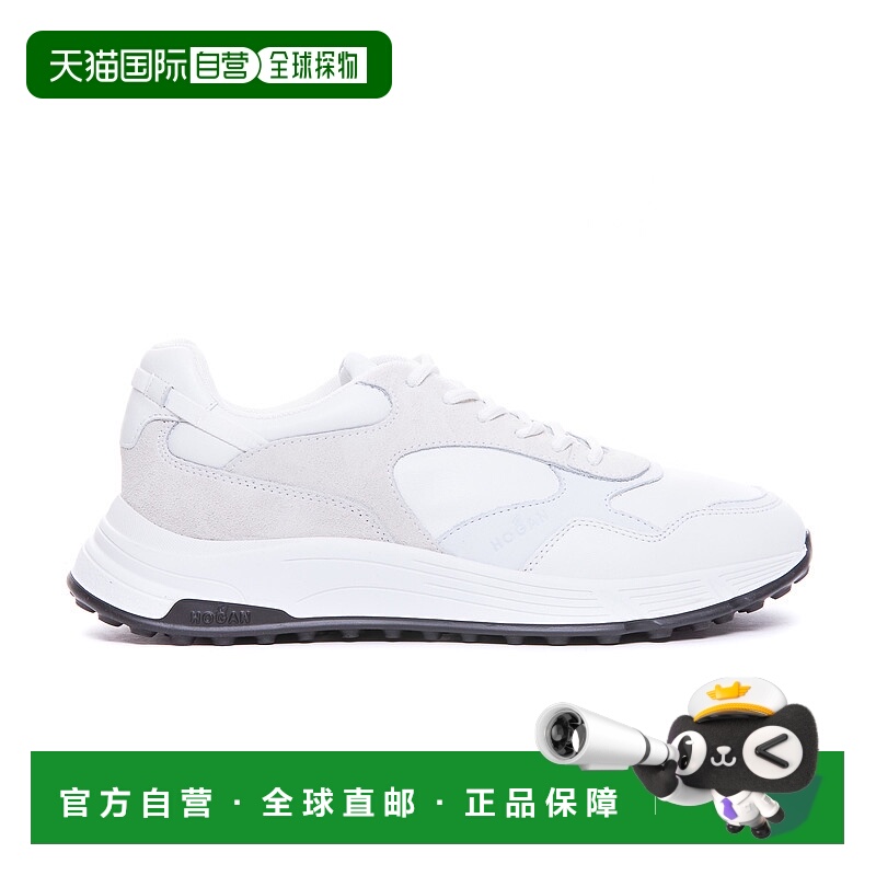1h可退 HOGAN 男士运动鞋 HXM5630DM90QDCB001 AW2024 白色