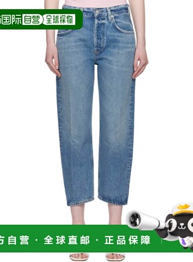 1h可退 潮奢 Citizens Of Humanity 女士 蓝色 Dahlia Bow Leg Ba