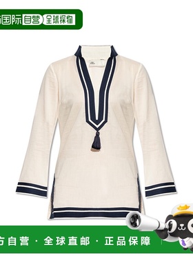 TORY BURCH 女士泳装 833080285 AW2025 乳白色 Beach tunic