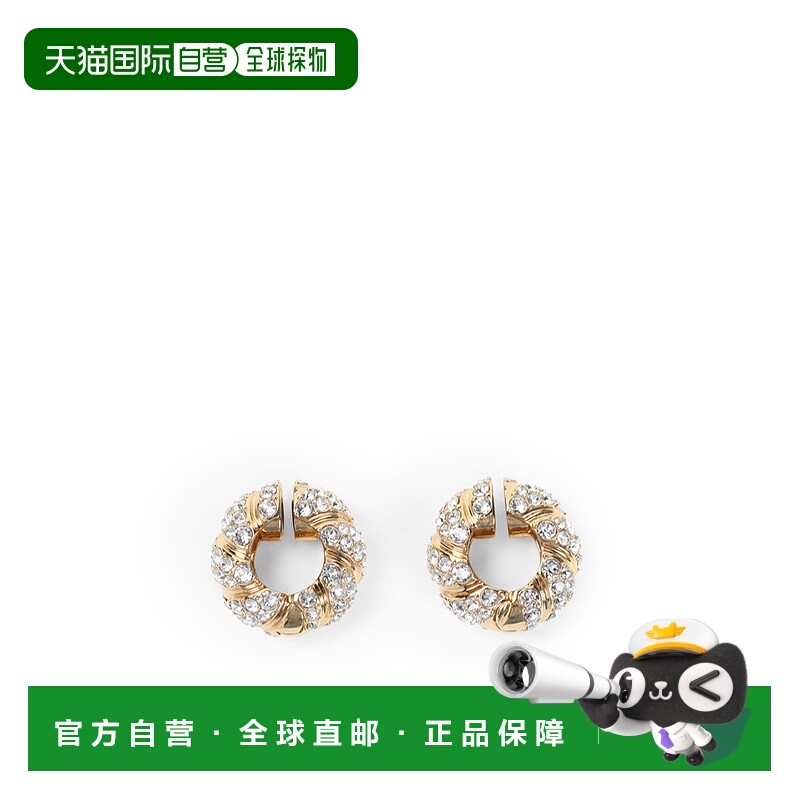 1h可退 VALENTINO 女士耳饰 WJ0AA4YCW9MN CO 金色 pas Plus耳环