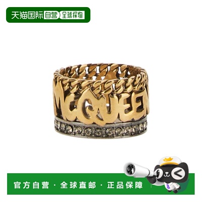 ALEXANDER MCQUEEN 女士戒指 734763J160T7286 SS2023