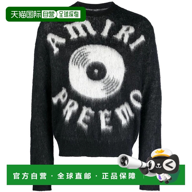 1h可退 AMIRI 男士T恤 AW23MKL017NERO SS2025 黑色 AMIRI Topwea