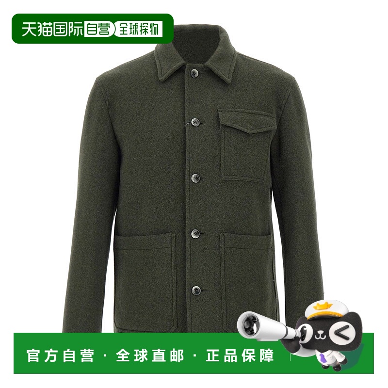 1h可退 HERNO 男士夹克 FI000138U33475R7740 AW2025 军绿色