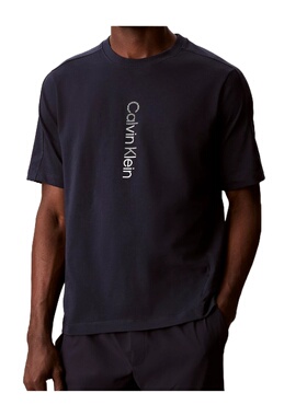 1h可退 CALVIN KLEIN 男士T恤 LVGMS6K1010PP AW2025 黑色
