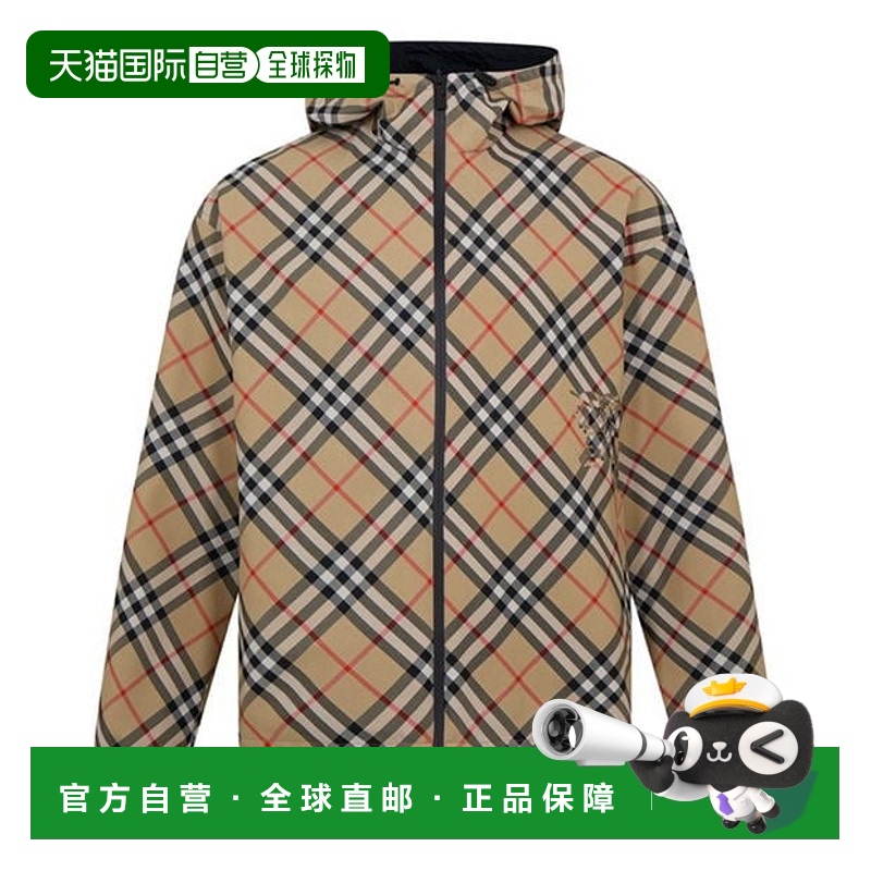 1h可退 潮奢 Burberry 巴宝莉 男士 复古格纹可反穿夹克