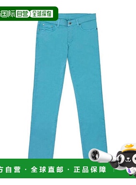 VERSACE 男士牛仔裤 V600103VT00462V440 SS2021 蓝色直筒裤