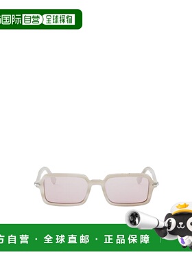 FENDI 女士眼镜 FE40174I60Z SS2025 白色 框架太阳镜