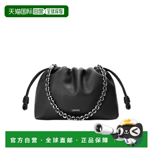 LOEWE 女士单肩包 A411FCRXAP1100 CO 黑色 中号Flamenco purse单