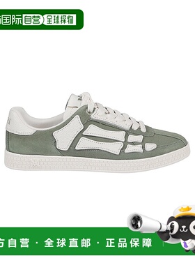 1h可退 AMIRI 男士运动鞋 AMFOSR1160OLIVE AW2025 绿色白鞋