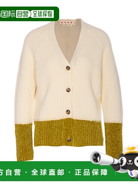 MARNI 女士外套 CDMD0429Q0UFH553BIW10 AW2025 白色开衫