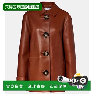 1h可退 潮奢 Acne Studios 艾克妮 女士 皮革夹克外套皮衣