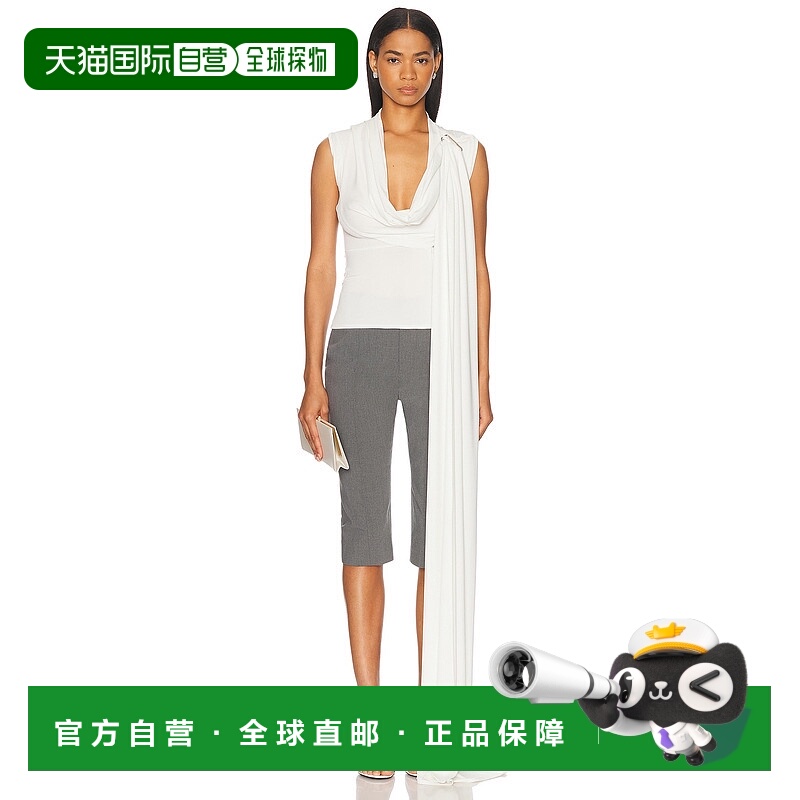 1h可退 潮奢 SID NEIGUM 女士 披肩荡领上衣 TSS2502COWL