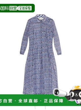 TORY BURCH 女士连衣裙 1675820414 SS2025 蓝色 Dress with slip