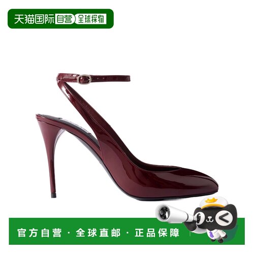 ALAIA 女士凉鞋 AA3E052CK168325325 SS2025 棕色 圆头高跟凉鞋