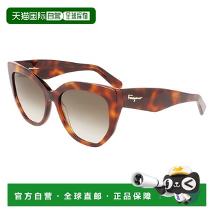 SALVATORE FERRAGAMO SF1061S240 棕色 女士眼镜 1h可退