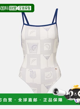 1h可退 潮奢 Loro Piana 诺悠翩雅 女士 Aperitivo 印花泳衣