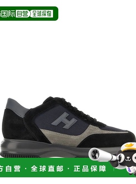 HOGAN 男士休闲鞋 HXM00N0I980UGO418X 男鞋运动鞋黑色 AW2025