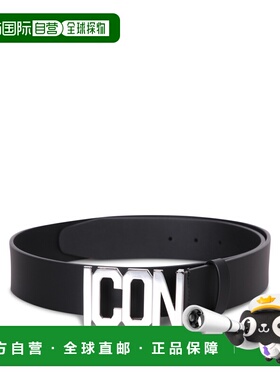 DSQUARED2 男士腰带 BEM053912900001M802 CO 黑色