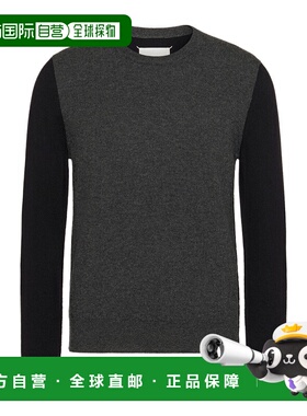 1h可退 奢淘 Maison Margiela 双色羊毛圆领衫 男 S67HL0011M1317