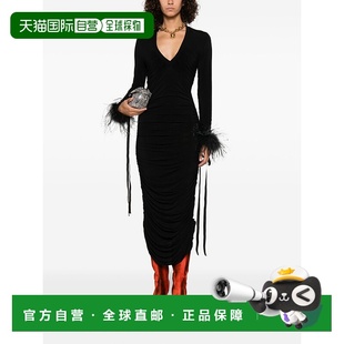 AW2025 105780A2GSZ99 黑色 Pinko Bla PINKO Dresses 女士连衣裙