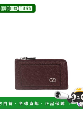 VALENTINO 男士钱包 YP0AN6UAGAFD AW2025 红色 Vlogo 钱包