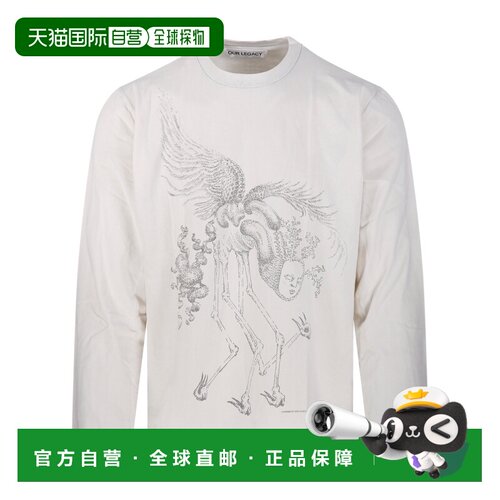 OUR LEGACY 男士T恤 M4266BM AW2026 白色 长袖T恤