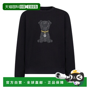 FY0178AW0QF0QA1 针织衫 SS2026黑色长袖 卫衣 FENDI 男装 男士