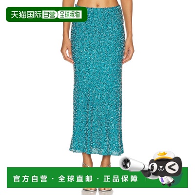 潮奢 Rabanne 女士 亮片半身裙 25HCJU142PO0401