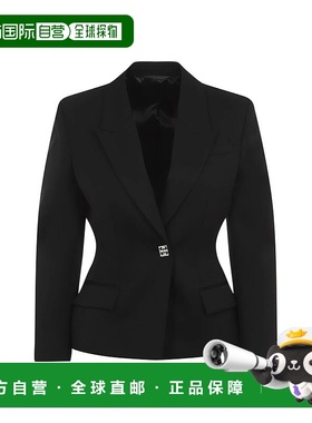 GIVENCHY 女士外套 BW30JM15CT AW2024 黑色 Givenchy  STRUCTURE