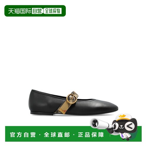 BURBERRY 女士芭蕾乐福鞋 8130096A1189BLACK AW2026女鞋单鞋