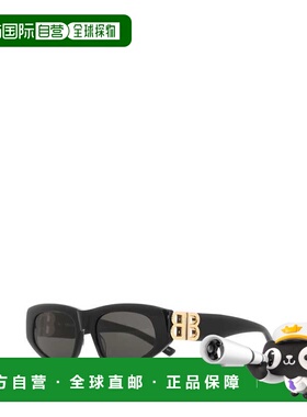 BALENCIAGA 女士眼镜 621642T00011000 SS2024 黑色