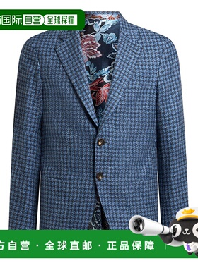 1h可退 ETRO 男士夹克 MRCA000799TTB65S9885 AW2025 蓝色