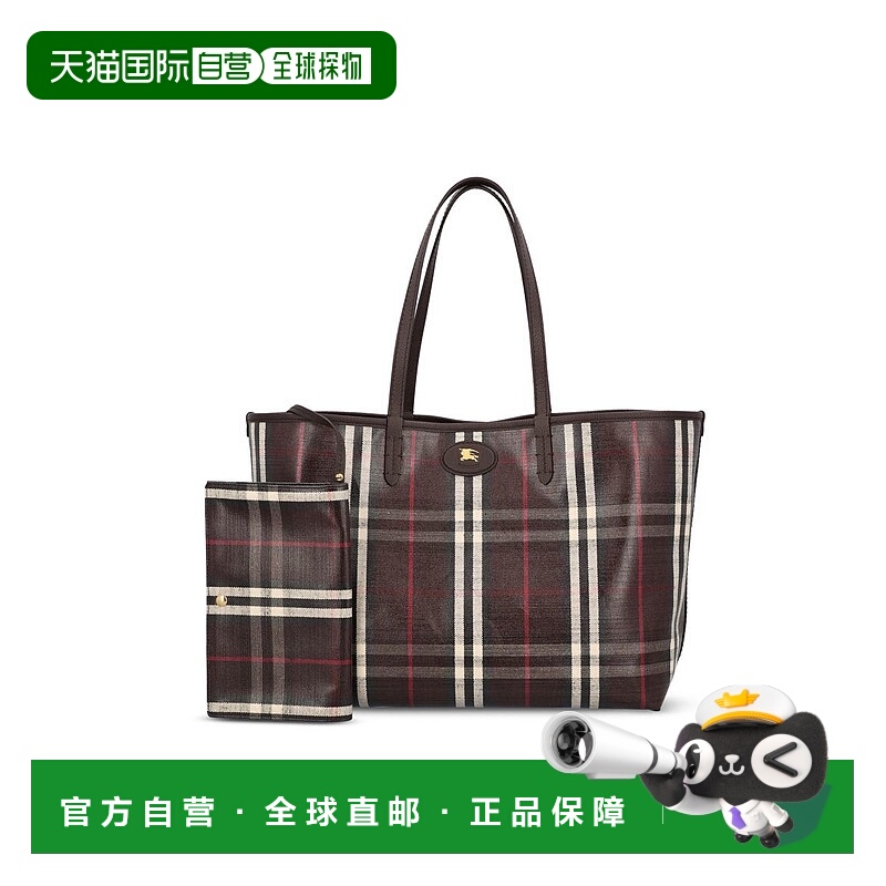 1h可退 BURBERRY 女士单肩包 8114648A4013AI25 AW2025 酒红色
