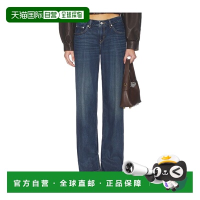 1h可退 潮奢 Levi'S 李维斯 女士 低腰宽松款长裤 A5566牛仔裤