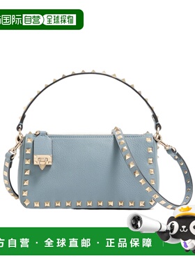 VALENTINO 女士斜挎包 WB0J47VSFMXE SS2026 灰色 拉链单肩包