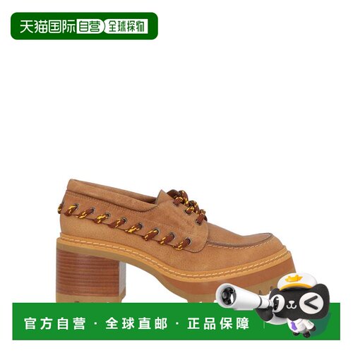 see by chloe 女士 绑带鞋 brown棕色 舒适时尚女鞋