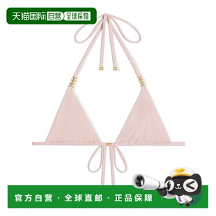 粉红色 CELINE SS2025 RZ00E152CCAL1 三角比基尼上衣 女士泳装