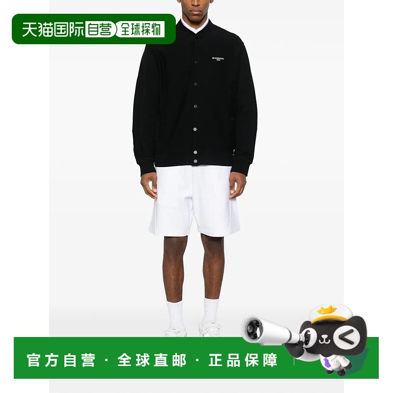 1h可退 GIVENCHY 男士外套 BMK00V3YS1001 SS2026 黑色 COUTURE S