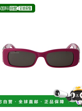 BALENCIAGA 女士眼镜 BB0096S016 AW2025 紫色 BALENCIAGA SUNGLA